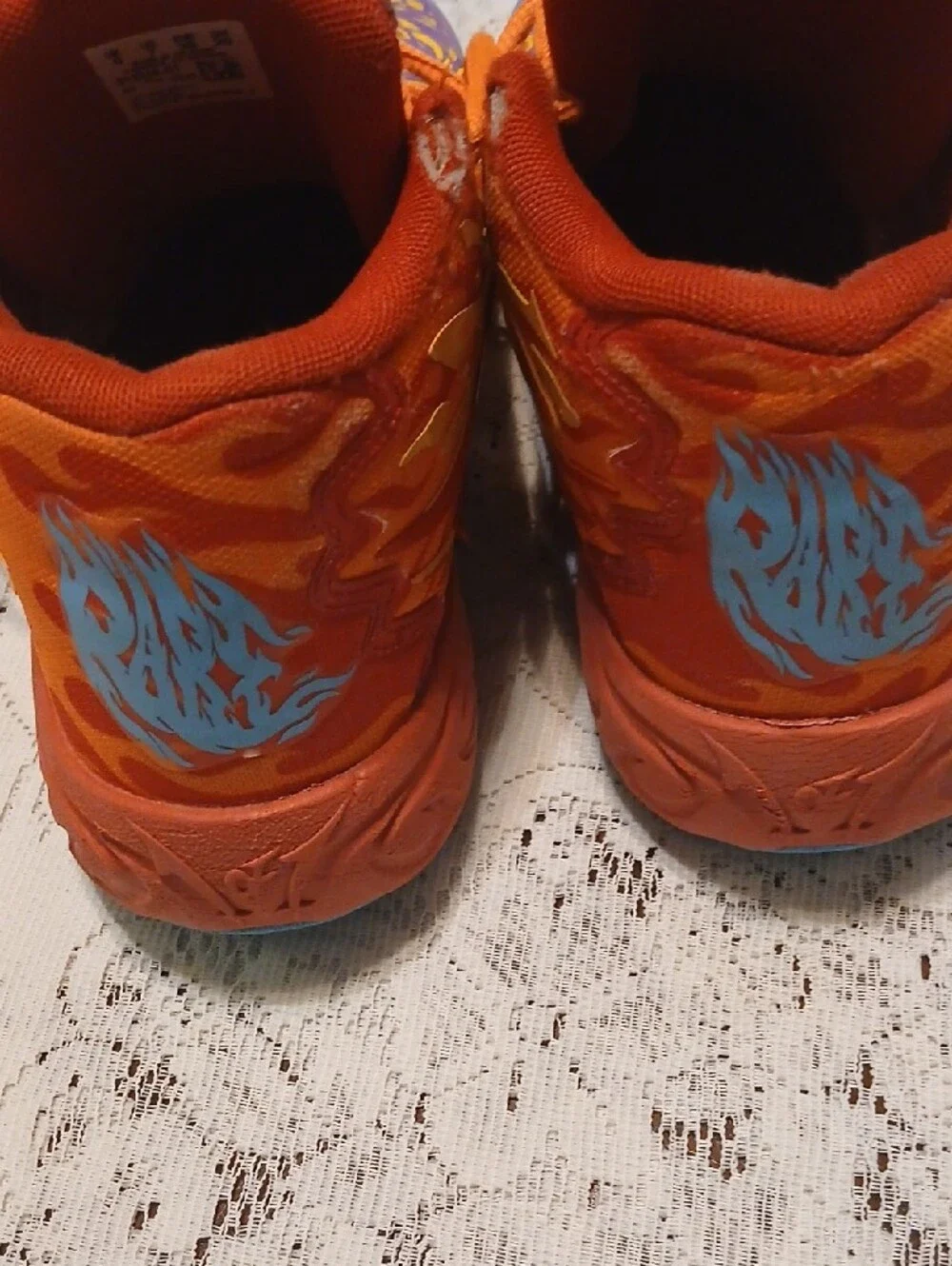 Puma MB.04 CAmelo Phoenix Basketball Shoes orange/blue/purple.(Not From Here)